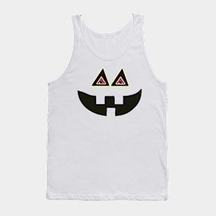 Men or Women Halloween Jack O Lantern Tank Top